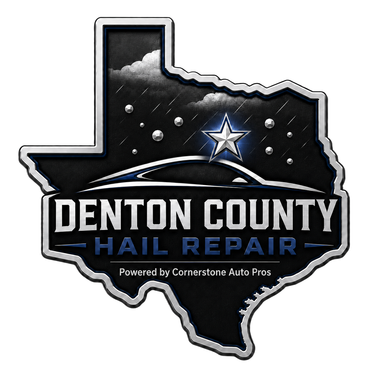 Denton County Hail Repair badge